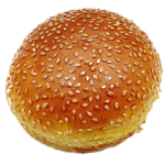449 Hamburger Brioche mit Sesam Ø ca.10cm Ø 12 cm